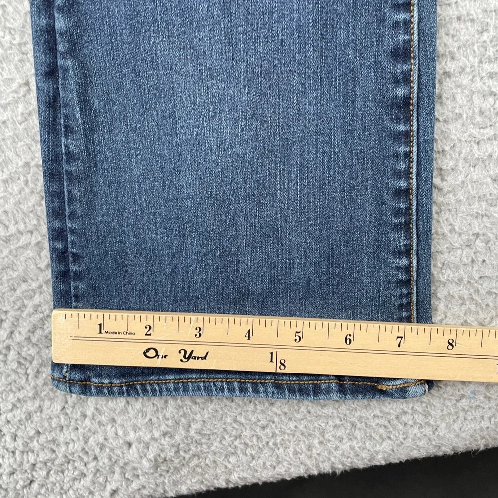 American Eagle Jeans Womens 4 Blue Skinny Kick 360 Super Stretch Denim Flare